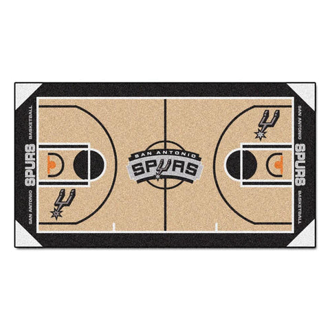 San Antonio Spurs NBA 2x4 Court Runner (24x44)