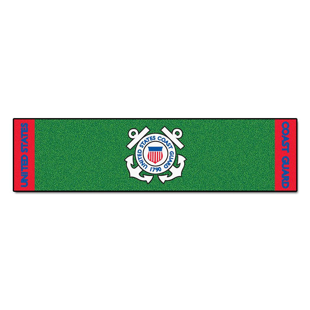 Us Coast Guard Armed Forces Putting Green Runner (18"x72")