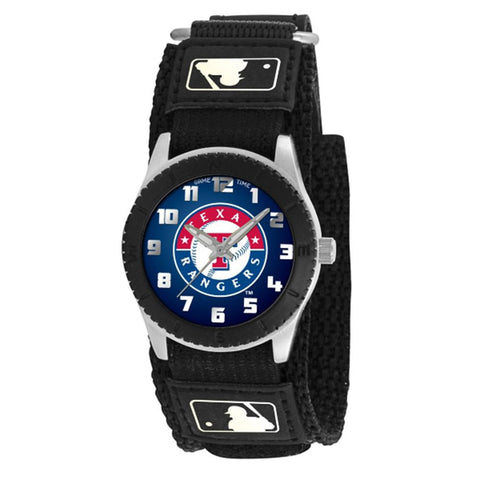 Texas Rangers MLB Kids Rookie Series watch (Black)