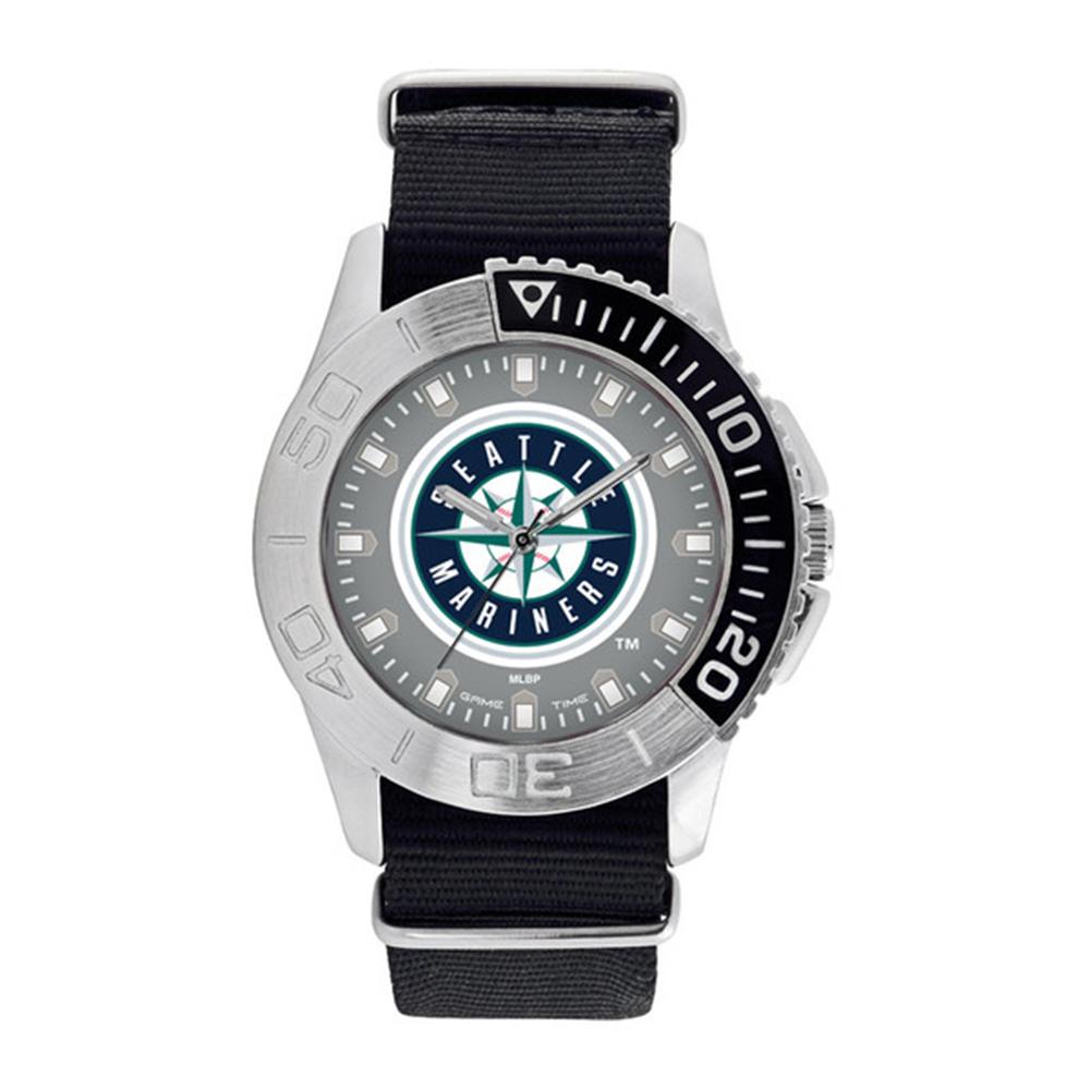 Seattle Mariners Mlb Mens "starter Series" Quartz Analog Watch