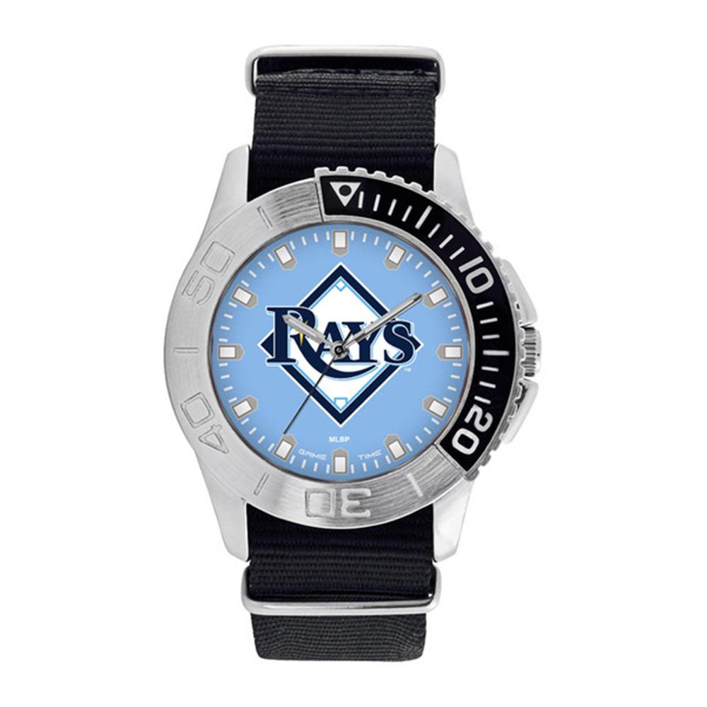 Tampa Bay Rays Mlb Mens "starter Series" Quartz Analog Watch
