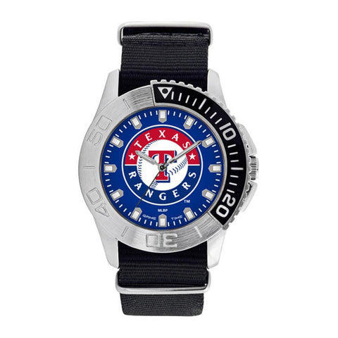 Texas Rangers Mlb Mens "starter Series" Quartz Analog Watch