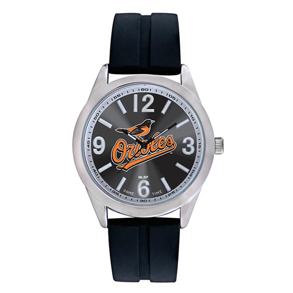 Baltimore Orioles Mlb Mens "varsity Series" Quartz Analog Watch