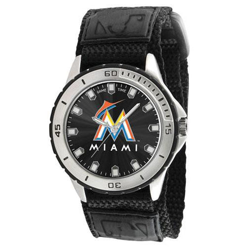 Miami Marlins MLB Mens Veteran Series Watch
