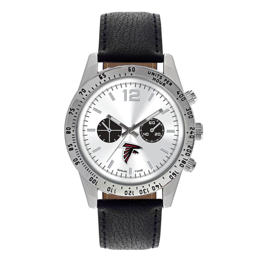 Atlanta Falcons Nfl Mens "letterman Series" Quartz Analog Watch