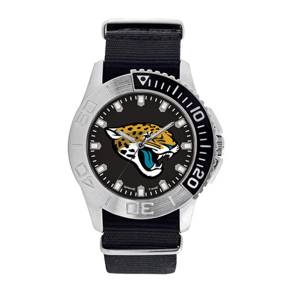 Jacksonville Jaguars Nfl Mens "starter Series" Quartz Analog Watch