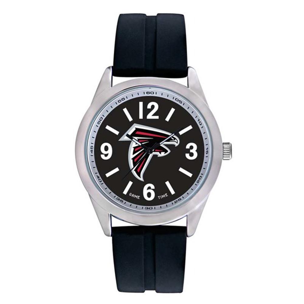 Atlanta Falcons Nfl Mens "varsity Series" Quartz Analog Watch