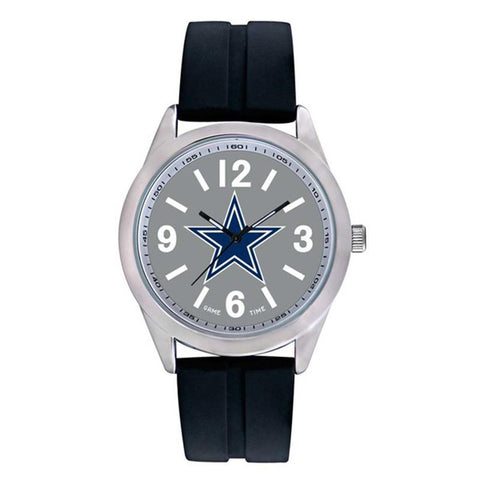 Dallas Cowboys Nfl Mens "varsity Series" Quartz Analog Watch