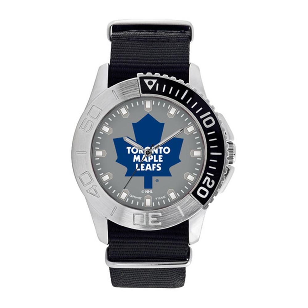 Toronto Maple Leafs Nhl Mens "starter Series" Quartz Analog Watch