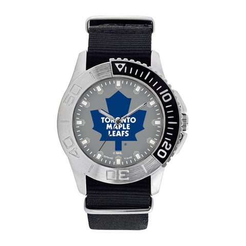 Toronto Maple Leafs Nhl Mens "starter Series" Quartz Analog Watch