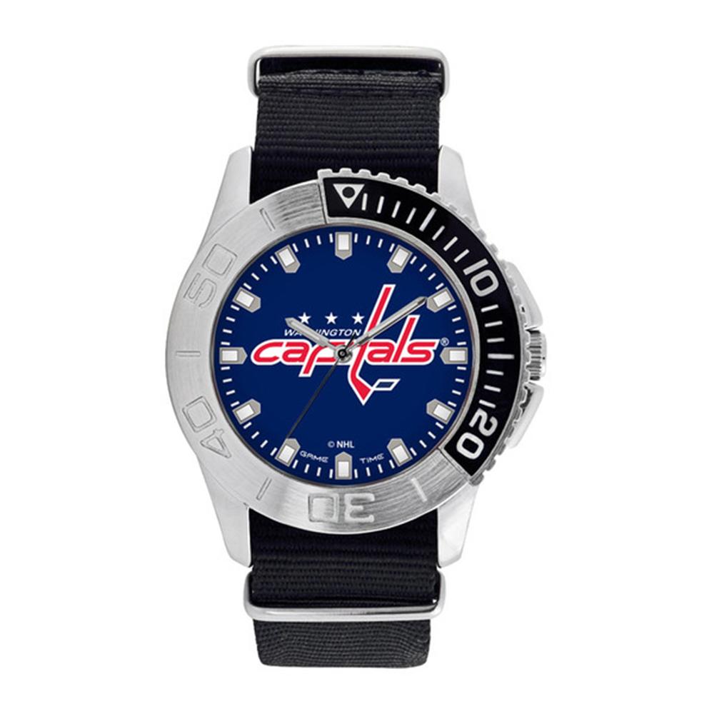 Washington Capitals Nhl Mens "starter Series" Quartz Analog Watch