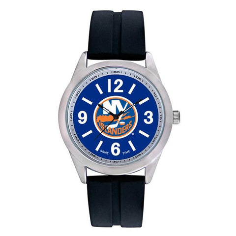 New York Islanders Nhl Mens "varsity Series" Quartz Analog Watch