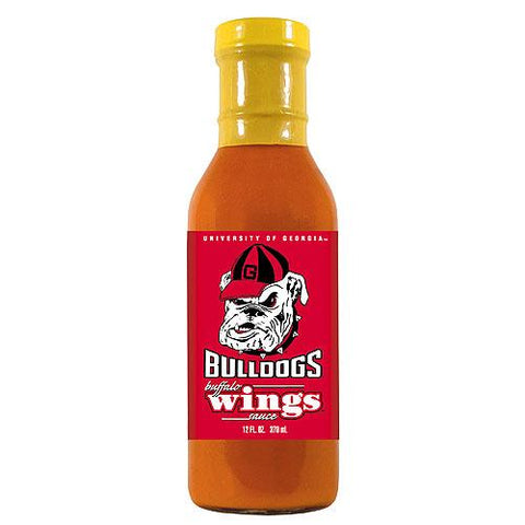 Georgia Bulldogs Ncaa Buffalo Wings Sauce - 12oz