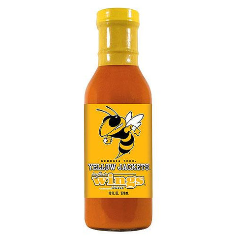 Georgia Tech Yellowjackets Ncaa Buffalo Wings Sauce - 12oz