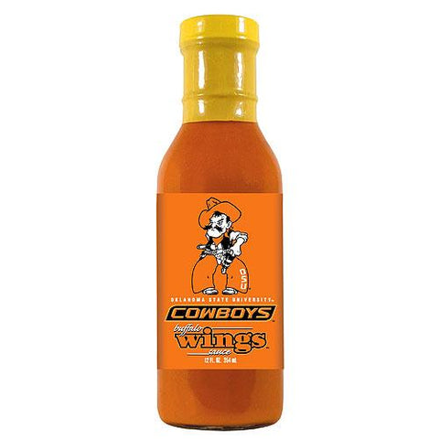 Oklahoma State Cowboys Ncaa Buffalo Wings Sauce - 12oz