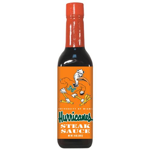 Miami Hurricanes Ncaa Steak Sauce - 5oz