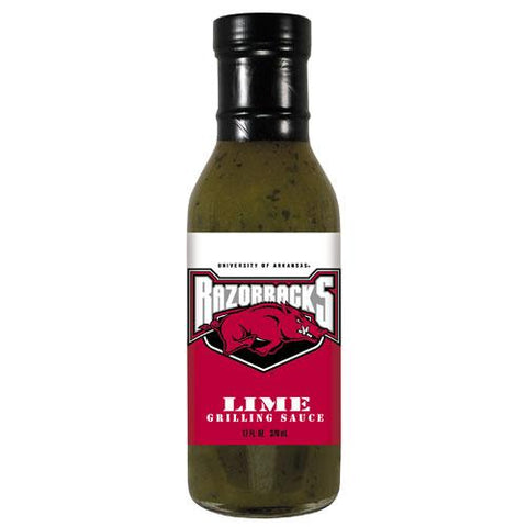 Arkansas Razorbacks Ncaa Lime Grilling Sauce - 5oz