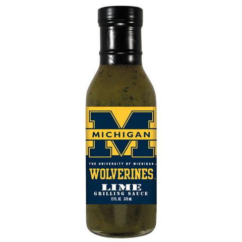 Michigan Wolverines Ncaa Lime Grilling Sauce - 5oz