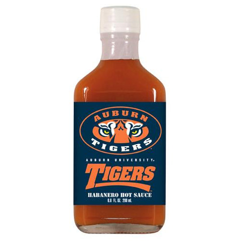 Auburn Tigers Ncaa Habanero Hot Sauce In A Flask (6.6 Oz)