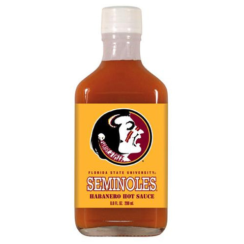 Florida State Seminoles Ncaa Habanero Hot Sauce In A Flask (6.6 Oz)