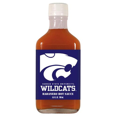 Kansas State Wildcats Ncaa Habanero Hot Sauce In A Flask (6.6 Oz)