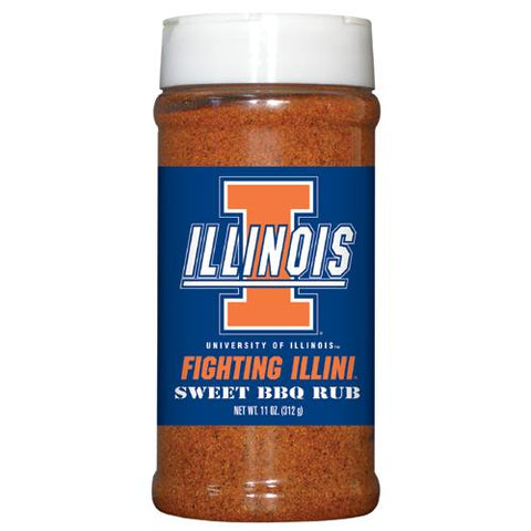 Illinois Fighting Illini Ncaa Sweet Bbq Rub (11oz)