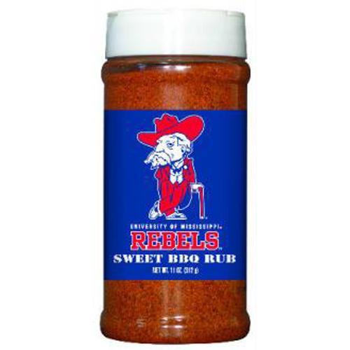 Mississippi Rebels Ncaa Sweet Bbq Rub (11oz)