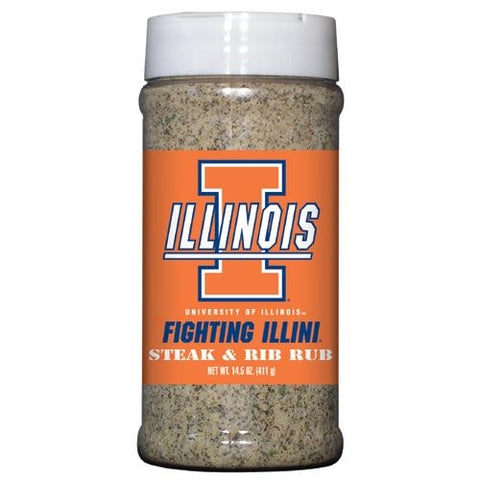 Illinois Fighting Illini Ncaa Steak And Rib Rub (14.5 Oz)