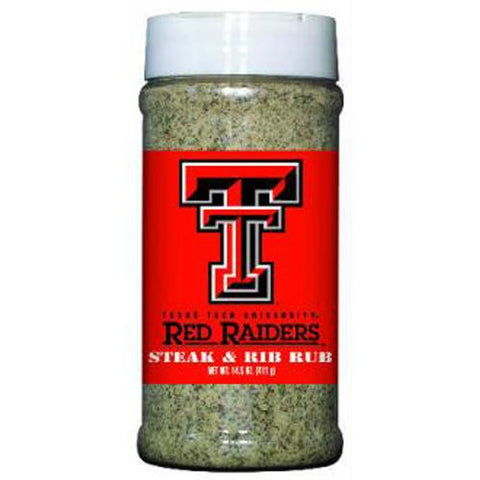 Texas Tech Red Raiders Ncaa Steak And Rib Rub (14.5 Oz)