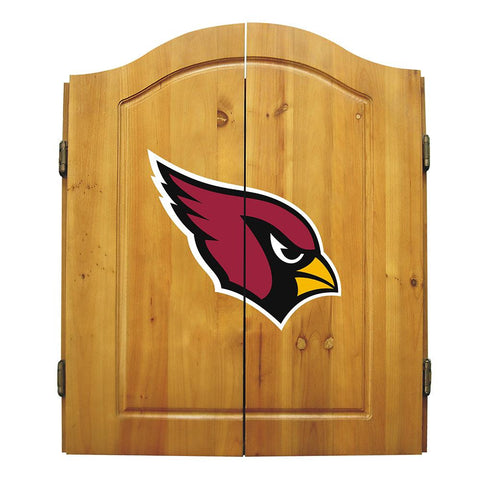 Arizona Cardinals NFL Dart Board w-Cabinet