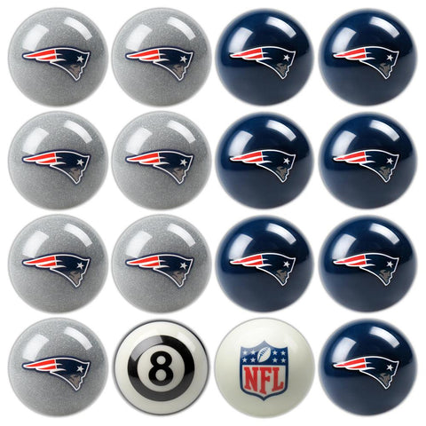 New England Patriots NFL 8-Ball Billiard Set