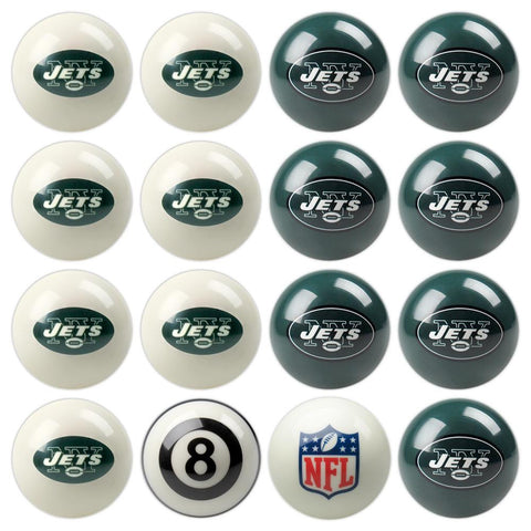 New York Jets NFL 8-Ball Billiard Set