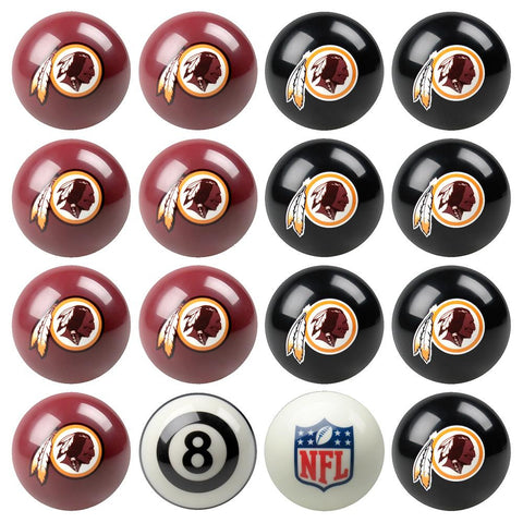 Washington Redskins NFL 8-Ball Billiard Set