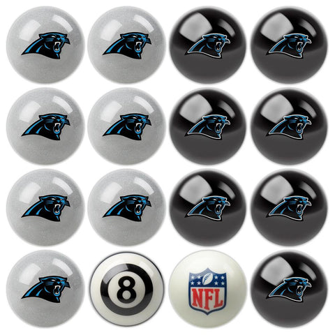 Carolina Panthers NFL 8-Ball Billiard Set