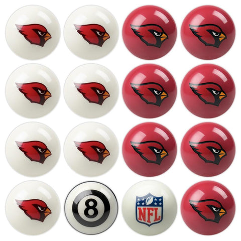 Arizona Cardinals NFL 8-Ball Billiard Set