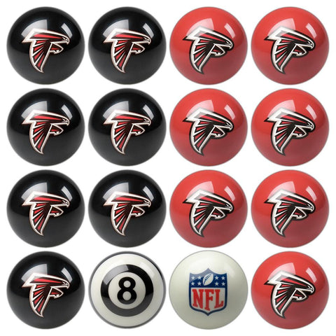 Atlanta Falcons NFL 8-Ball Billiard Set