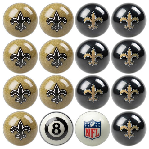 New Orleans Saints NFL 8-Ball Billiard Set