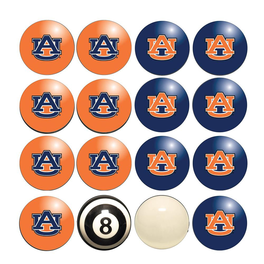 Auburn Tigers Ncaa 8-ball Billiard Set