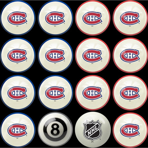 Montreal Canadiens NHL 8-Ball Billiard Set