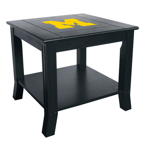 Michigan Wolverines Ncaa Side Table