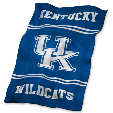 Kentucky Wildcats Ncaa Ultrasoft Fleece Throw Blanket (84in X 54in)