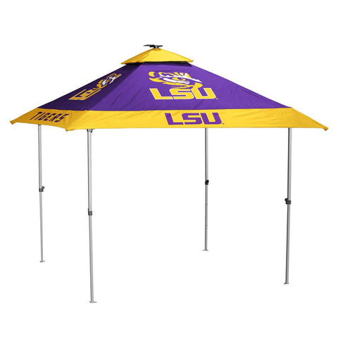 Lsu Tigers Ncaa One Person Easy Up Pagoda Tent
