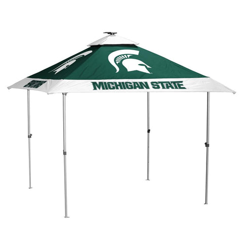 Michigan State Spartans Ncaa One Person Easy Up Pagoda Tent
