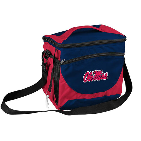 Ncaa Mississippi Old Miss Rebels 24 Can Cooler, Team Color, Small