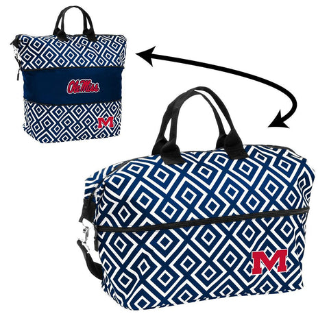 Mississippi Rebels Ncaa Expandable Tote