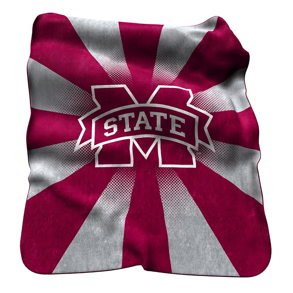Mississippi State Bulldogs Ncaa Raschel Throw