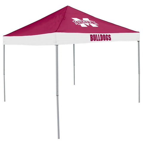 Mississippi State Bulldogs Ncaa 9' X 9' Economy 2 Logo Pop-up Canopy Tailgate Tent