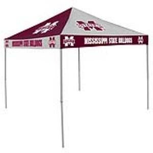 Mississippi State Bulldogs Ncaa 9' X 9' Checkerboard Color Pop-up Tailgate Canopy Tent