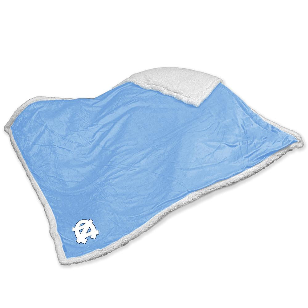 North Carolina Tar Heels Ncaa  Soft Plush Sherpa Throw Blanket (50in X 60in)