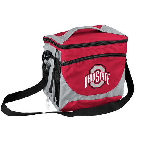 Ncaa Ohio State Buckeyes 24 Can Cooler, Team Color, Small